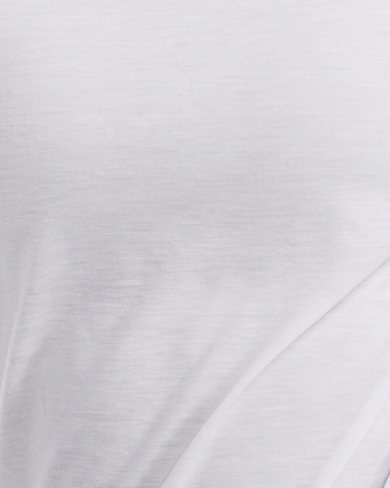 Unisex UA DNA Fleece Printed Full-Zip Hoodie in White image number 2