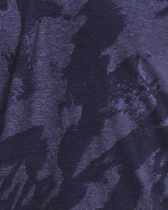 Camiseta con cremallera de ¼ UA Playoff Printed para hombre, Blue, pdpMainDesktop image number 0