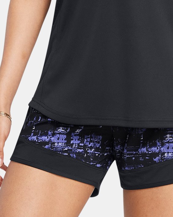 Women's UA Challenger Pro Printed Shorts image number 2