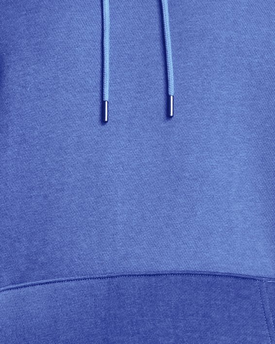 Men's UA Essential Fleece Hoodie, Blue, pdpMainDesktop image number 0