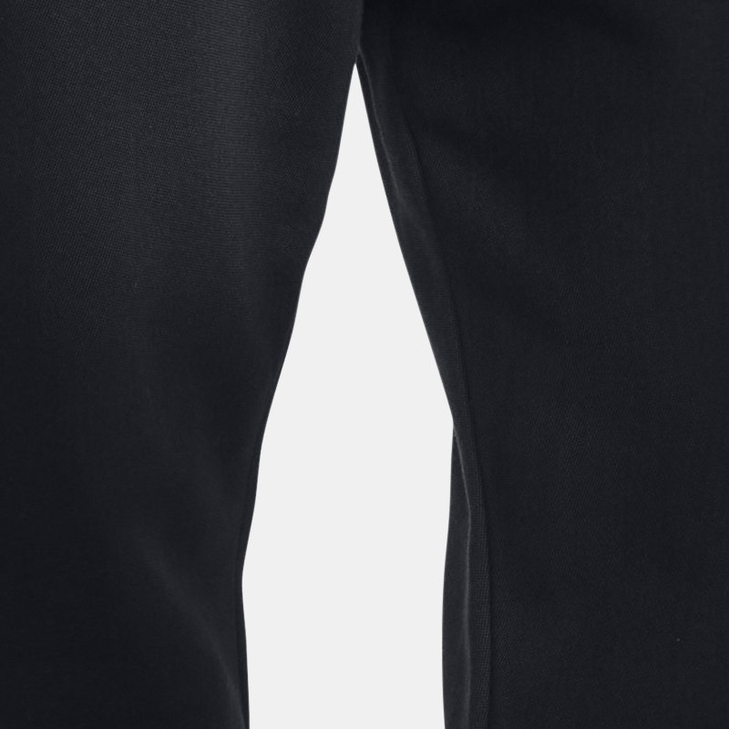 Pantalon de jogging Under Armour Essential Fleece pour homme Noir / Jet Gris / Blanc M