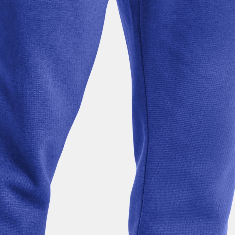 Pantalon de jogging Under Armour Essential Fleece pour homme Royal / Water / Blanc M