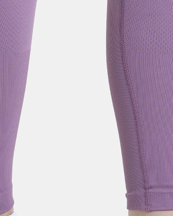 Women's UA Train Seamless Leggings in Purple image number 6