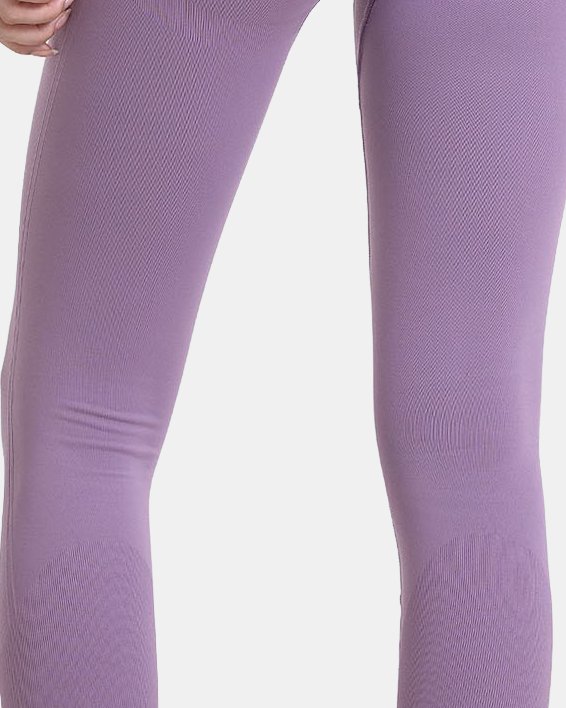 Women's UA Train Seamless Leggings in Purple image number 1