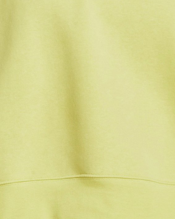 여성 UA 에센셜 플리스 ½ 집 in Yellow image number 0