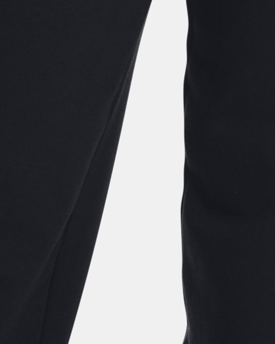 Damesbroek UA Rival Fleece met rechte pijpen, Black, pdpMainDesktop image number 0