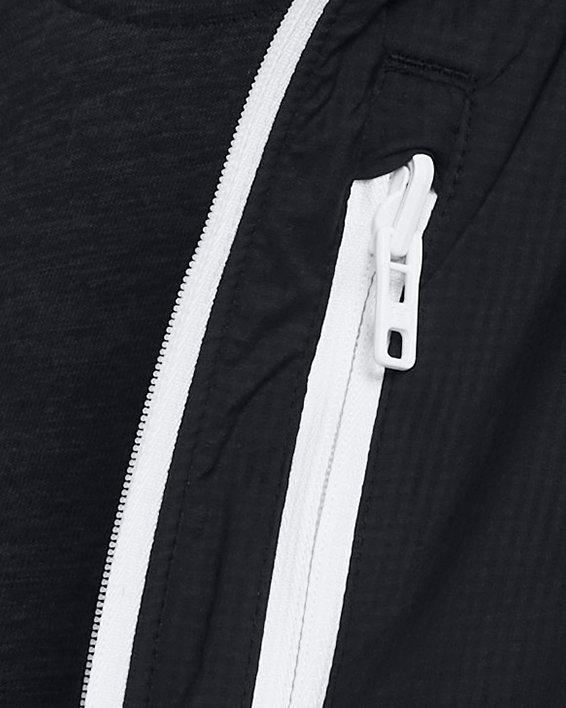 Men's UA Launch Lightweight Jacket in Black image number 2