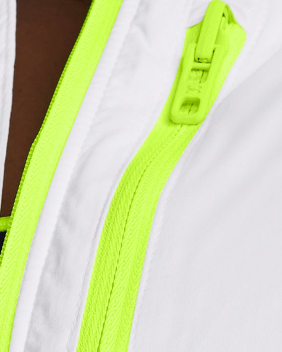 UA Launch Leichte Jacke für Damen, White, pdpMainDesktop image number 2