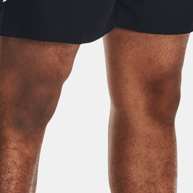 Men's  Under Armour  EV Core Woven Shorts Black / White XL