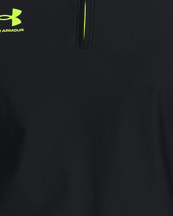 Herenshirt UA Challenger Pro met korte rits, Black, pdpMainDesktop image number 0