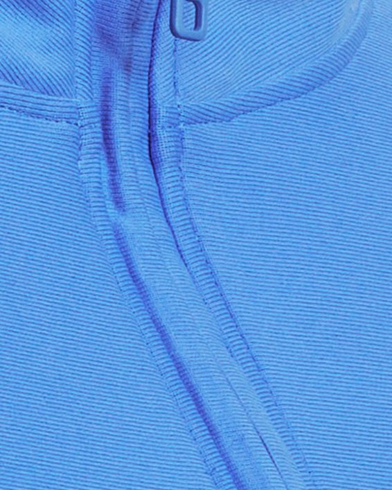 Men's UA Challenger Pro ¼ Zip in Blue image number 3