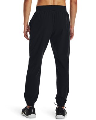 Joggers UA Stretch Woven para hombre, Black, pdpMainDesktop image number 1