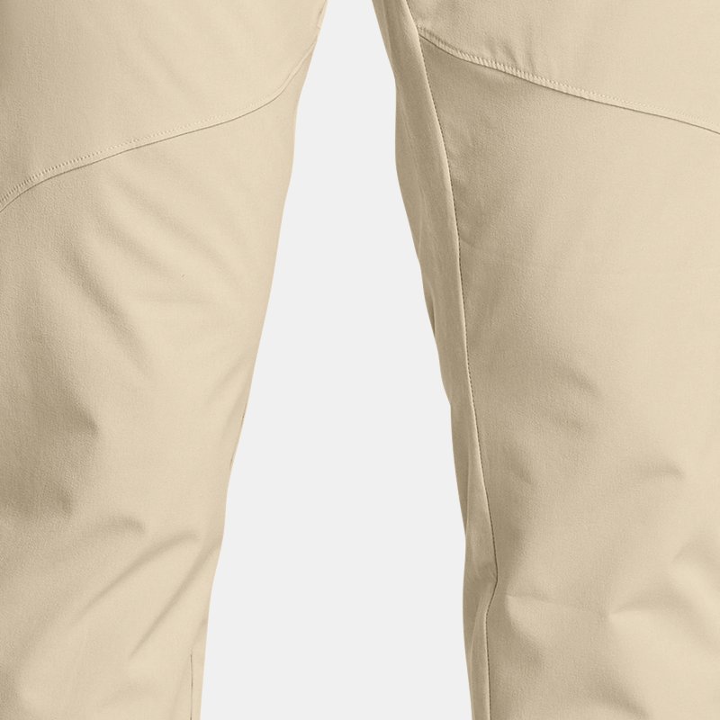 Pantalon de jogging Under Armour Stretch Woven pour homme Khaki Base / Noir XS