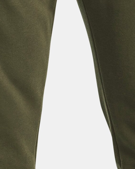 Pantalon de jogging cargo UA Rival Fleece pour homme, Green, pdpMainDesktop image number 0