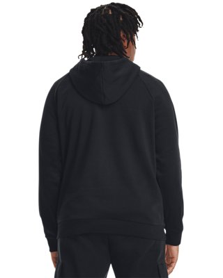 UA Rival Fleece Camo Chest Stripe, Black, pdpMainDesktop image number 1