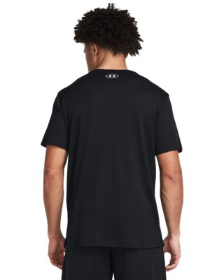 Playera con cuello redondo y manga corta Project Rock Authentic para hombre, Black, pdpMainDesktop image number 1