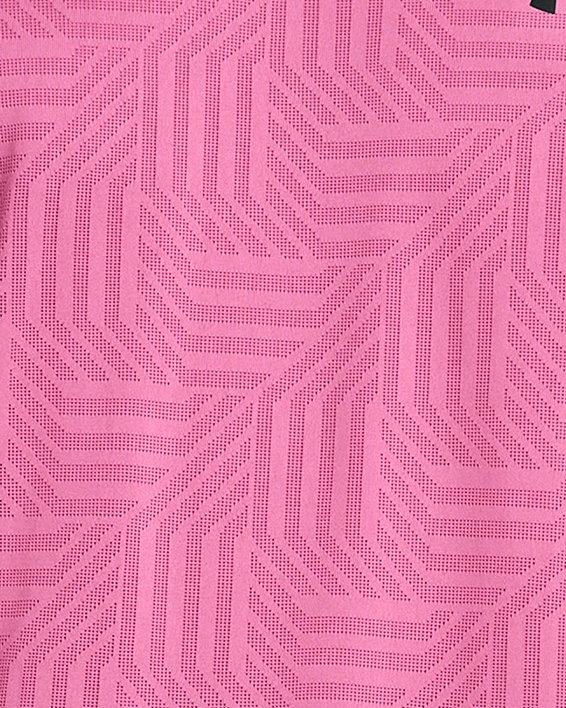 Camiseta de manga corta UA Tech™ Vent Geotessa para hombre, Pink, pdpMainDesktop image number 0