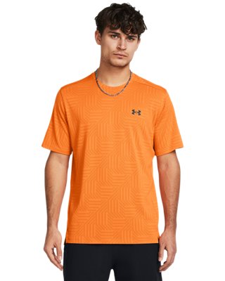 under armour orange tshirt