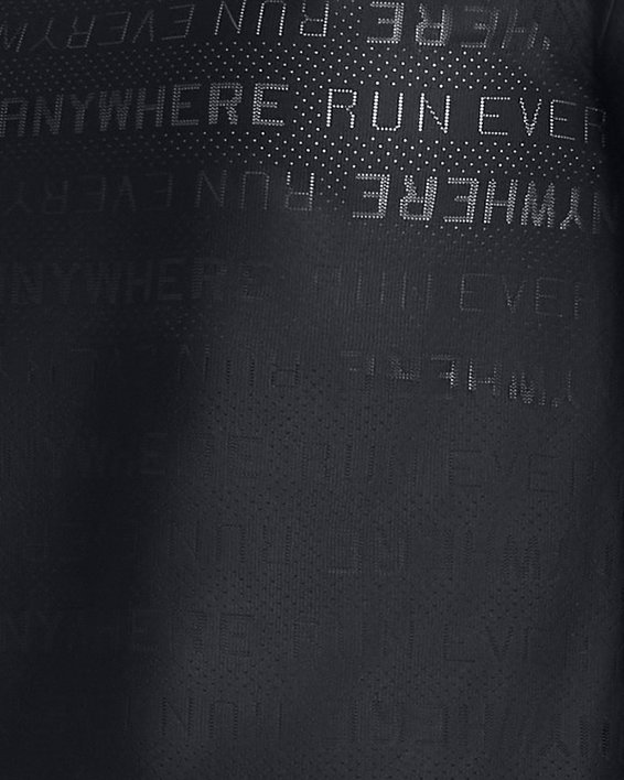 เสื้อแขนสั้น UA Run Everywhere สำหรับผู้หญิง in Black image number 0