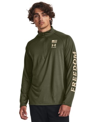 Under Armour Freedom Tech 1/2 Zip — 390-GREEN