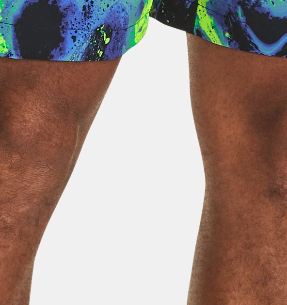 Under Armour Men's Project Rock Woven Printed Shorts