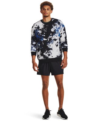 Men's UA Essential Fleece Paint Crew image number 2