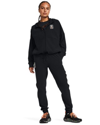 Pants UA Day of the Dead Armor Sport Woven para mujer, Black, pdpMainDesktop image number 2