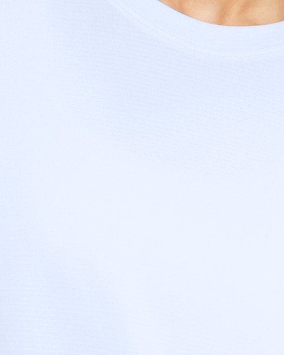 Women's UA Launch Short Sleeve, Blue, pdpMainDesktop image number 0