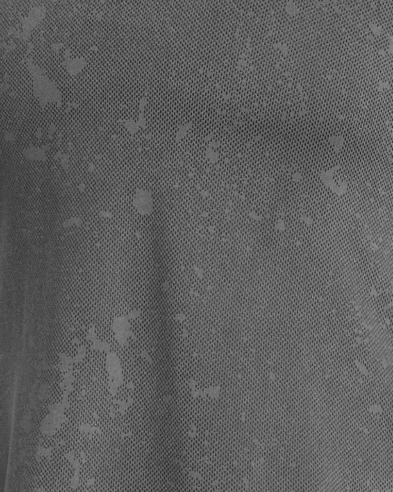 Maglia a maniche corte UA Launch Splatter da donna, Gray, pdpMainDesktop image number 0