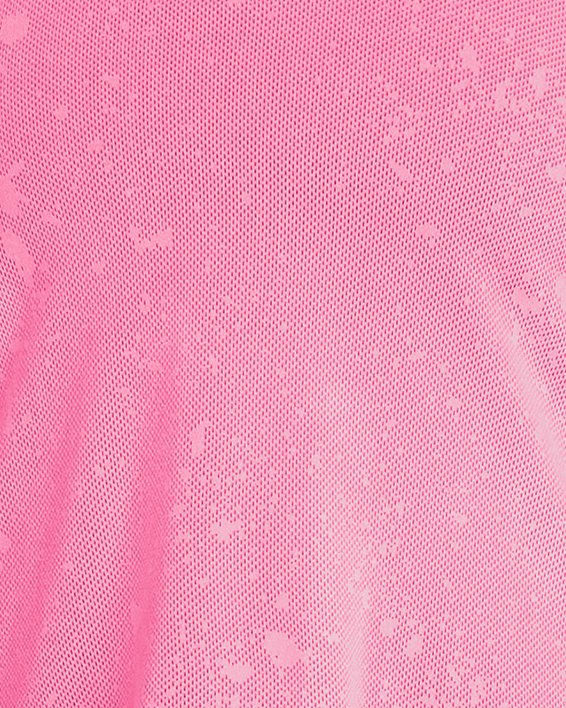 Camiseta sin mangas UA Launch Splatter para mujer, Pink, pdpMainDesktop image number 0