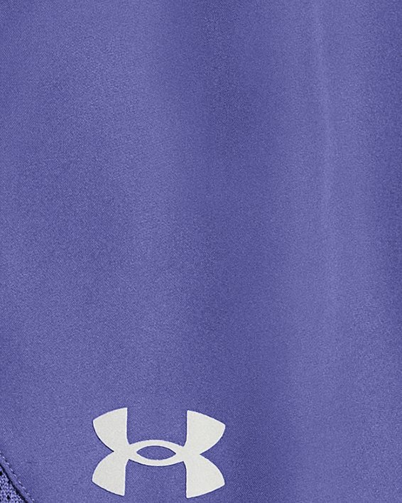Women's UA Fly-By 3" Shorts, Purple, pdpMainDesktop image number 3