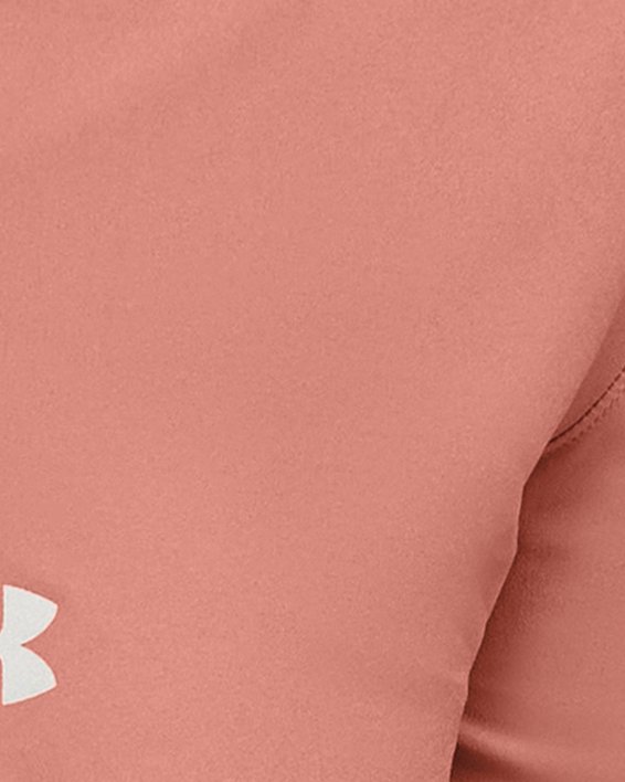 กางเกงขาสั้น UA Fly-By 3” สำหรับผู้หญิง in Pink image number 3
