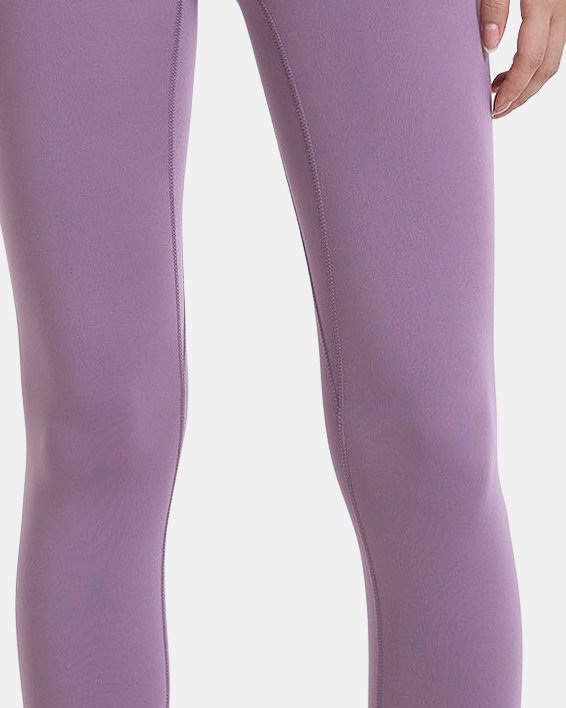 Under Armour Womens Meridian Ankle Leggings Athletic Purple MD 