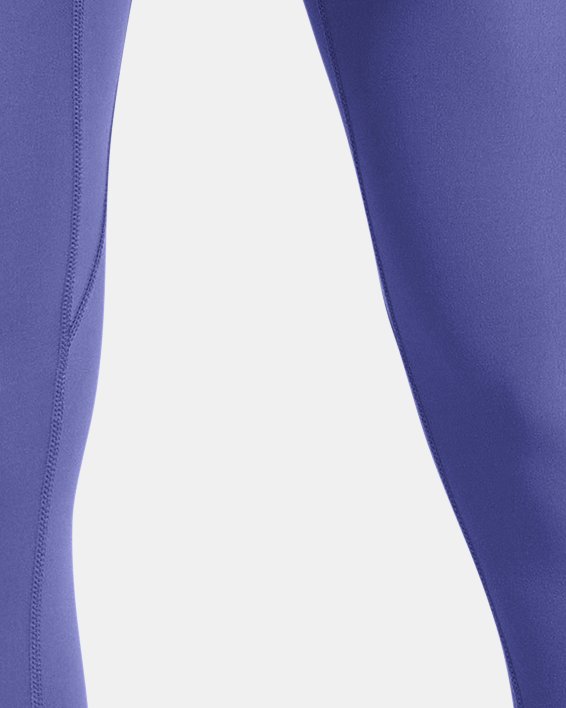 女士UA Meridian緊身九分褲 in Purple image number 0