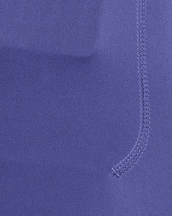 女士UA Meridian緊身九分褲 in Purple image number 3