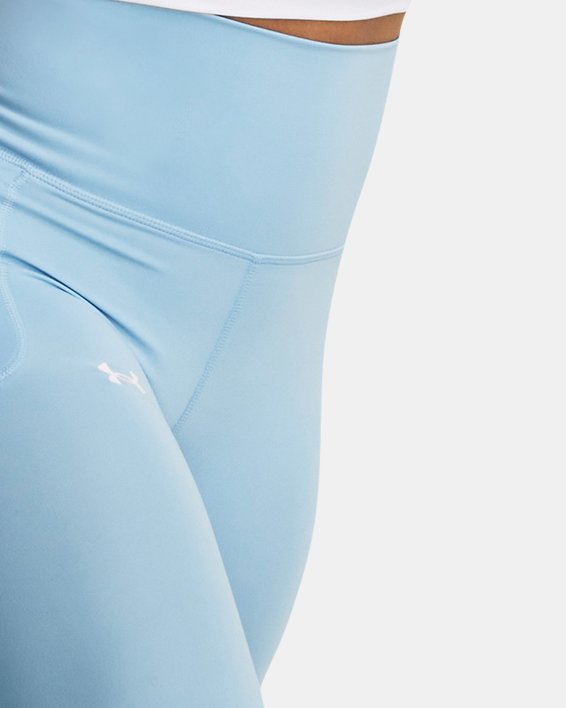 UA Meridian Ultra Leggings mit hohem Bund für Damen, Blue, pdpMainDesktop image number 3