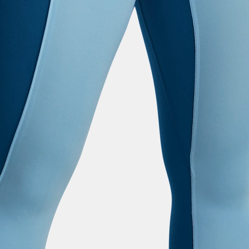 Leggings hasta el tobillo con plisado Under Armour Meridian para mujer Blizzard / Varsity Azul / Varsity Azul XS