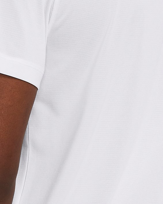 Men's UA Launch Short Sleeve, White, pdpMainDesktop image number 1