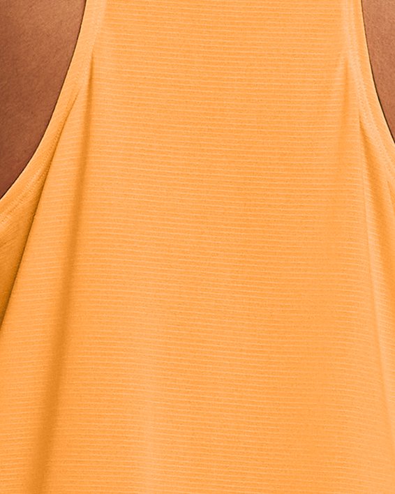 Camiseta sin mangas UA Launch para hombre, Orange, pdpMainDesktop image number 1