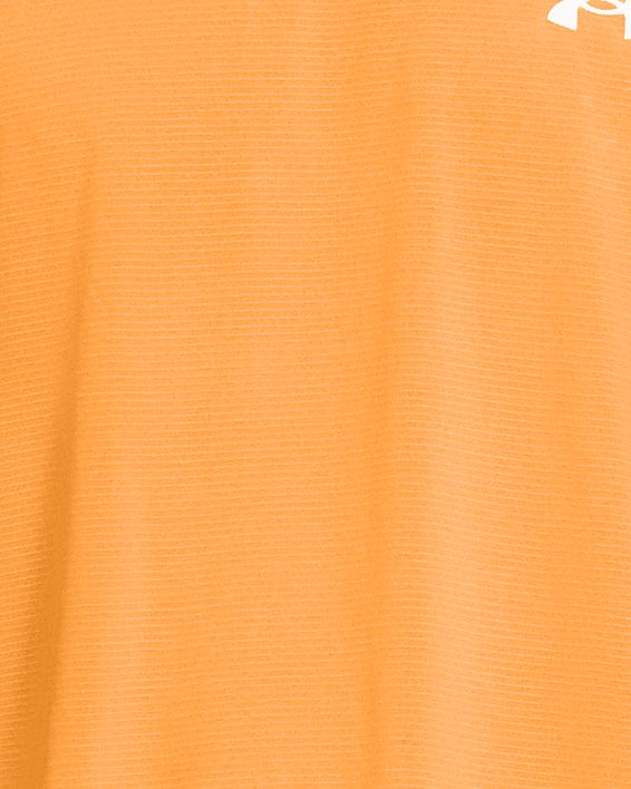 Camiseta sin mangas UA Launch para hombre, Orange, pdpMainDesktop image number 0