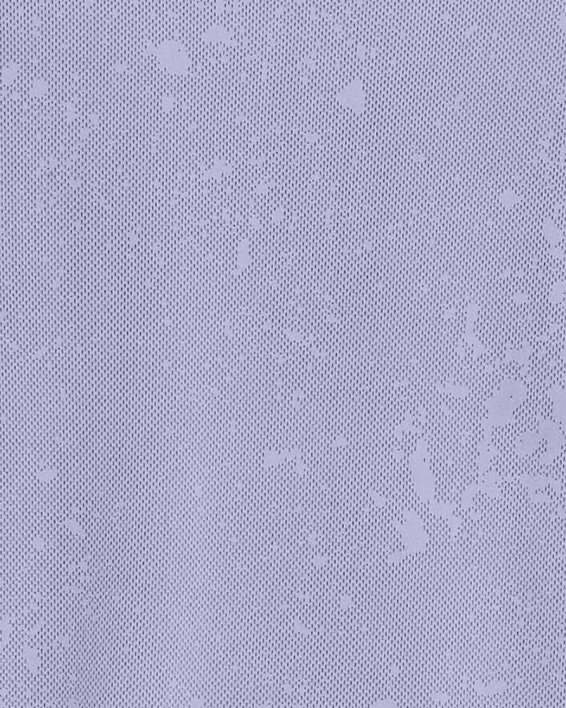 Maglia a maniche corte UA Launch Splatter da uomo, Purple, pdpMainDesktop image number 1