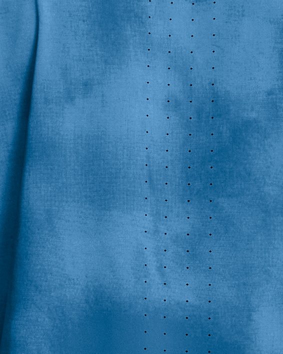 Haut à manches courtes UA Launch Elite Wash pour homme, Blue, pdpMainDesktop image number 1