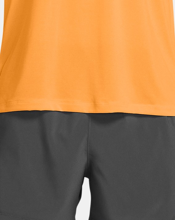 Men's UA Launch Unlined 5" Shorts, Gray, pdpMainDesktop image number 2