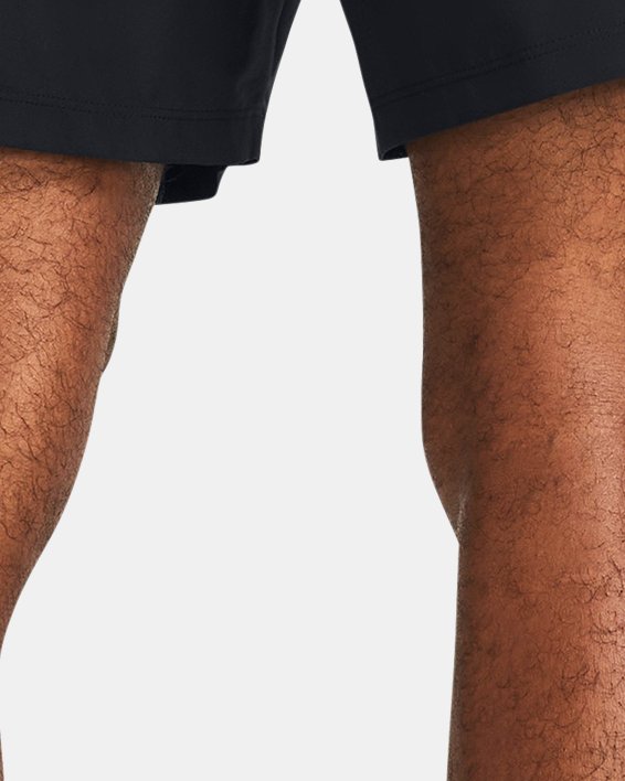 Men's UA Launch 7" Shorts, Black, pdpMainDesktop image number 1