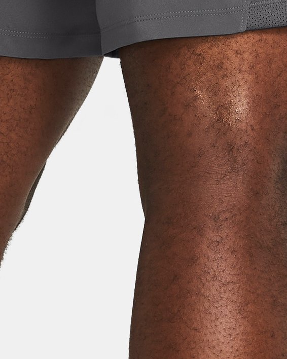 Men's UA Launch 7" Shorts, Gray, pdpMainDesktop image number 1