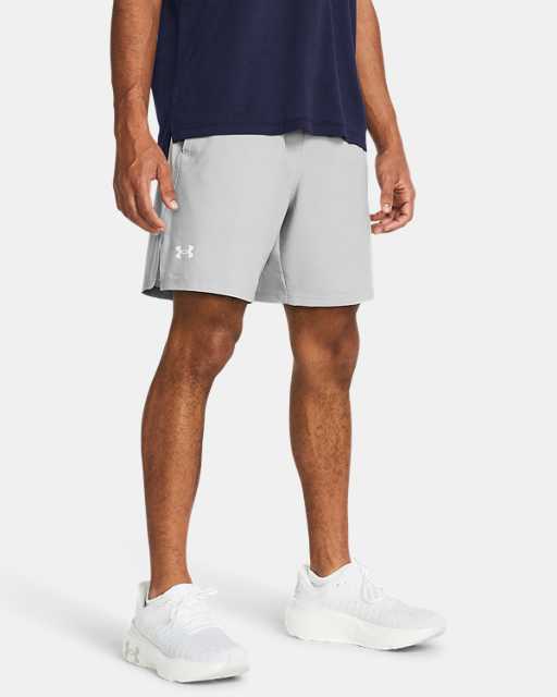 Short non doublé UA Launch 18 cm pour homme Short non doublé UA Launch 18 cm pour homme
