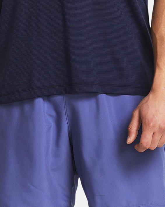 UA Launch Ungefütterte Shorts (18 cm) für Herren, Purple, pdpMainDesktop image number 2