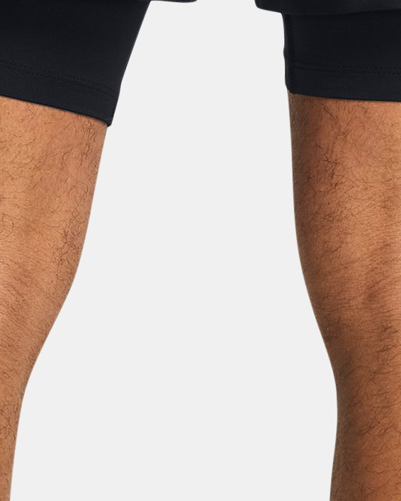 Men's UA Launch 2-in-1 5" Shorts, Black, pdpMainDesktop image number 1