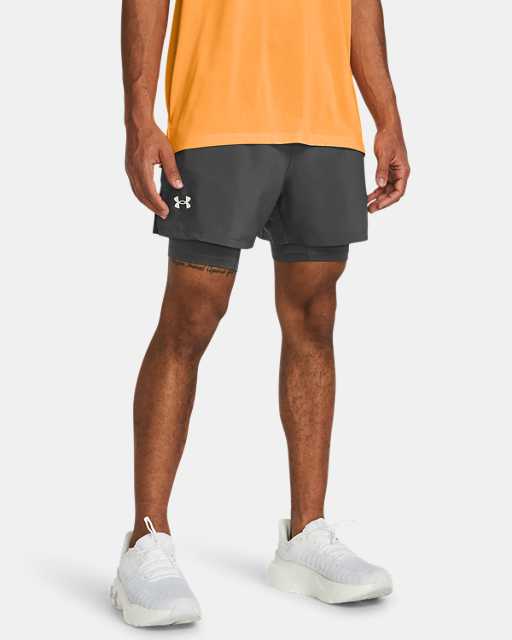 Herenshorts UA Launch 2-in-1 13 cm Herenshorts UA Launch 2-in-1 13 cm