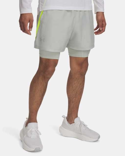 Short 2-en-1 13 cm UA Launch pour homme Short 2-en-1 13 cm UA Launch pour homme
